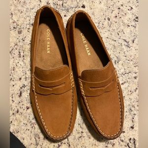 Cole Haan Men's Wyatt Penny Driver Driving Style Loafer Size 11M British Tan